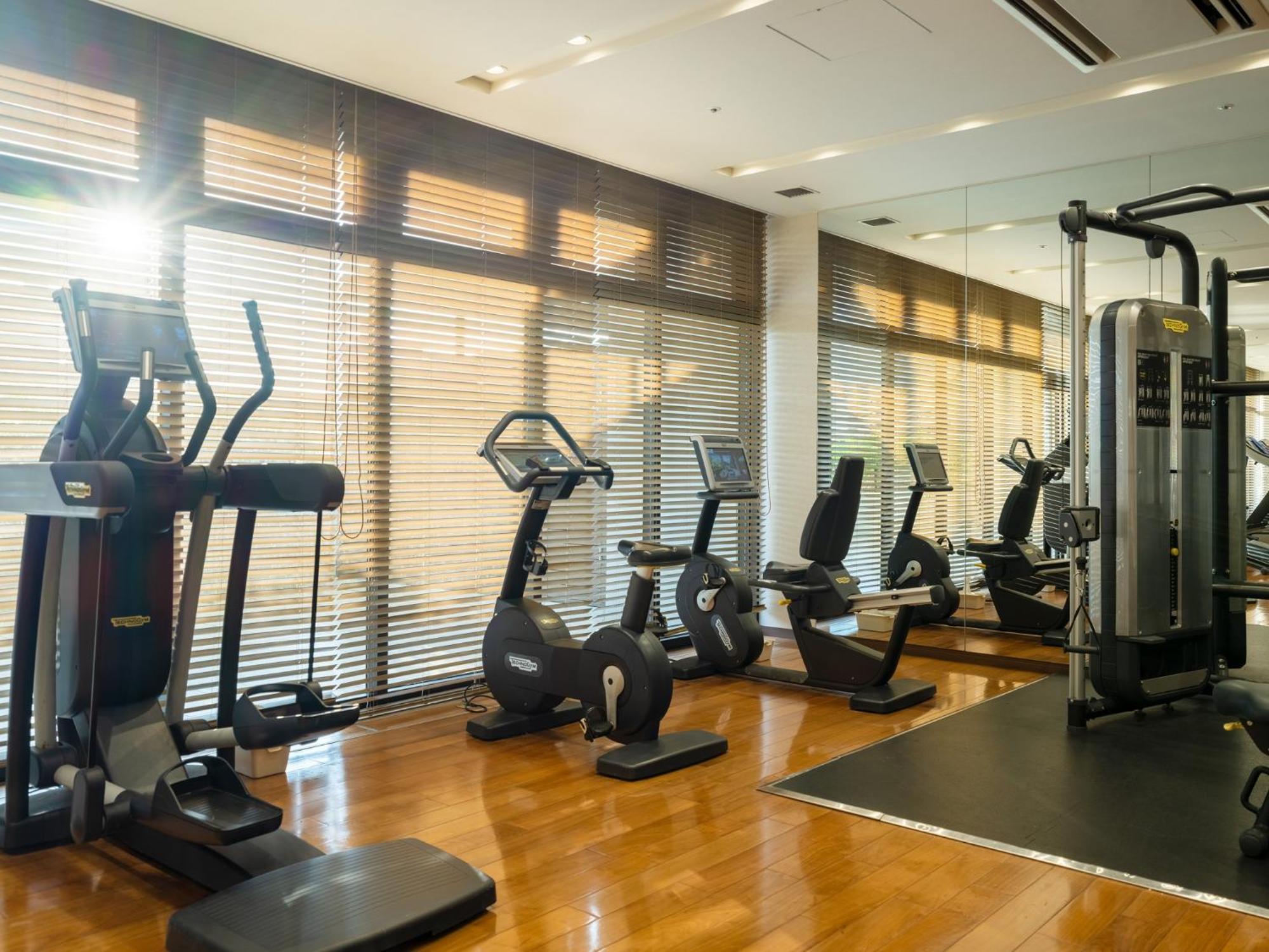 Hotel Hyatt Regency Naha, Okinawa Exterior foto A gym in a hotel