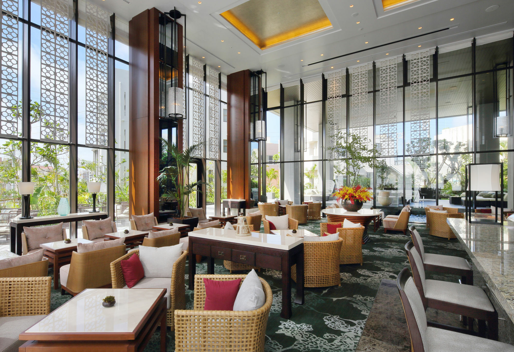 Hotel Hyatt Regency Naha, Okinawa Exterior foto The lobby